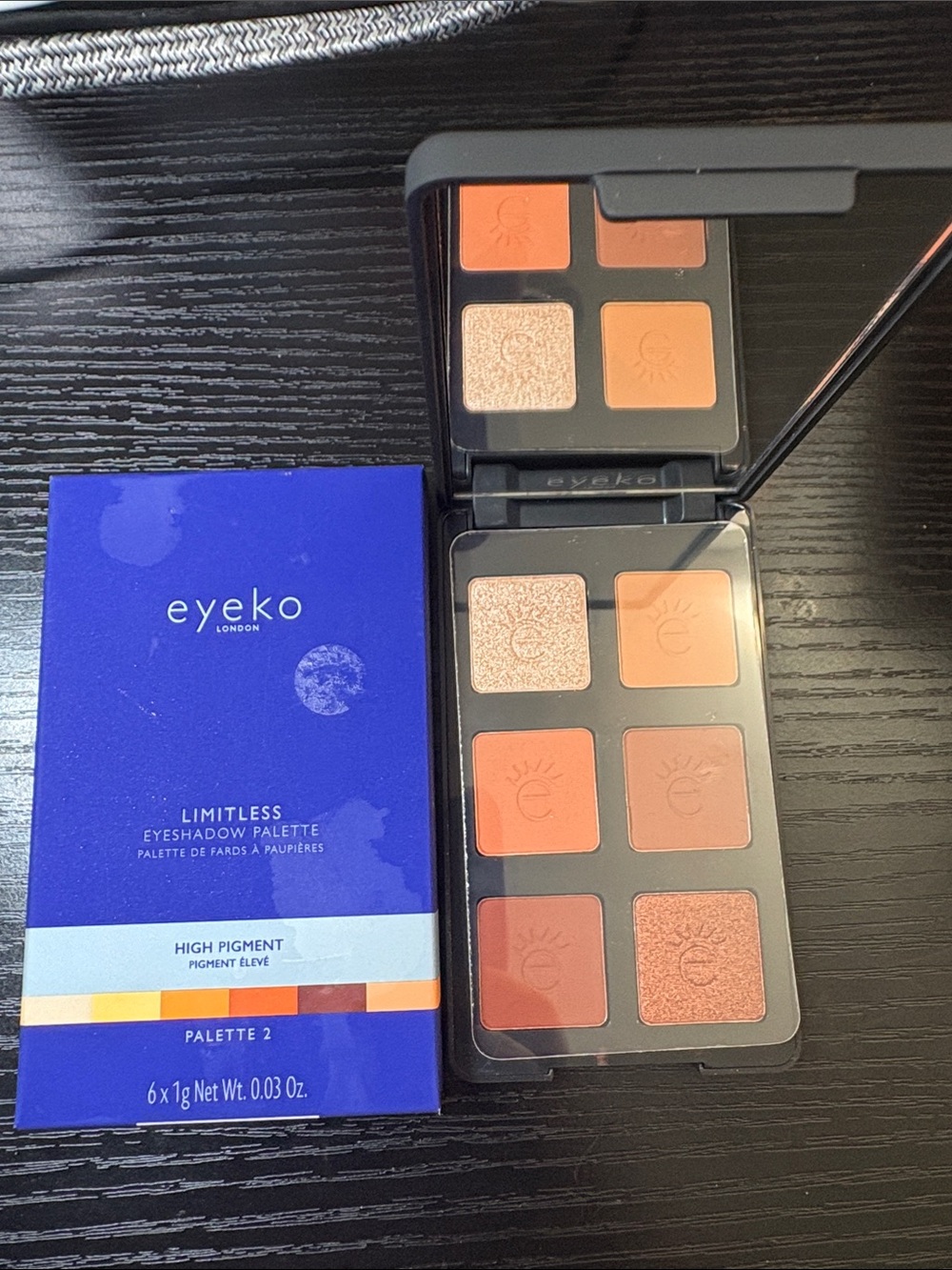 Eyeko Limitless Eyeshadow Palette — Peach, Coral & Copper Tones